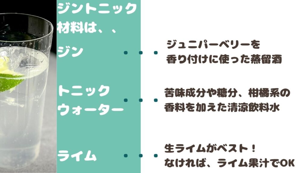 ジントニック とは 写真