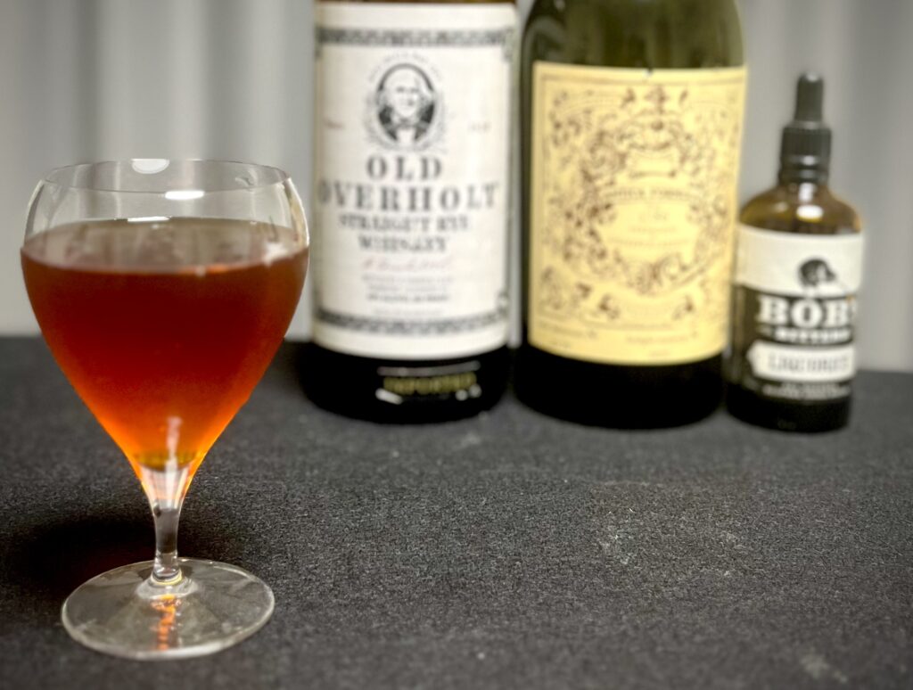 マンハッタン　アレンジ　カクテルレシピ　写真