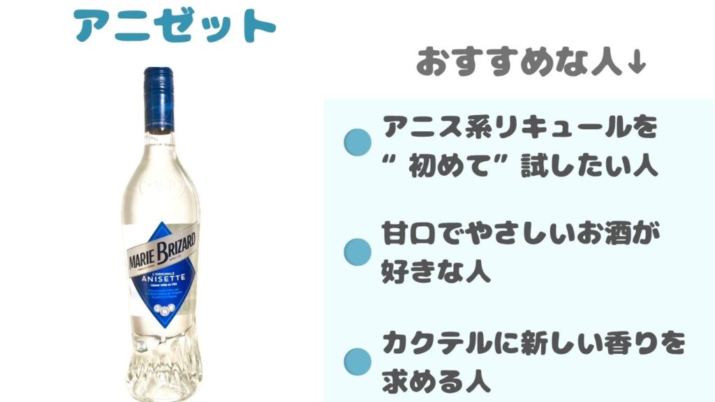 アニゼット　おすすめ　写真