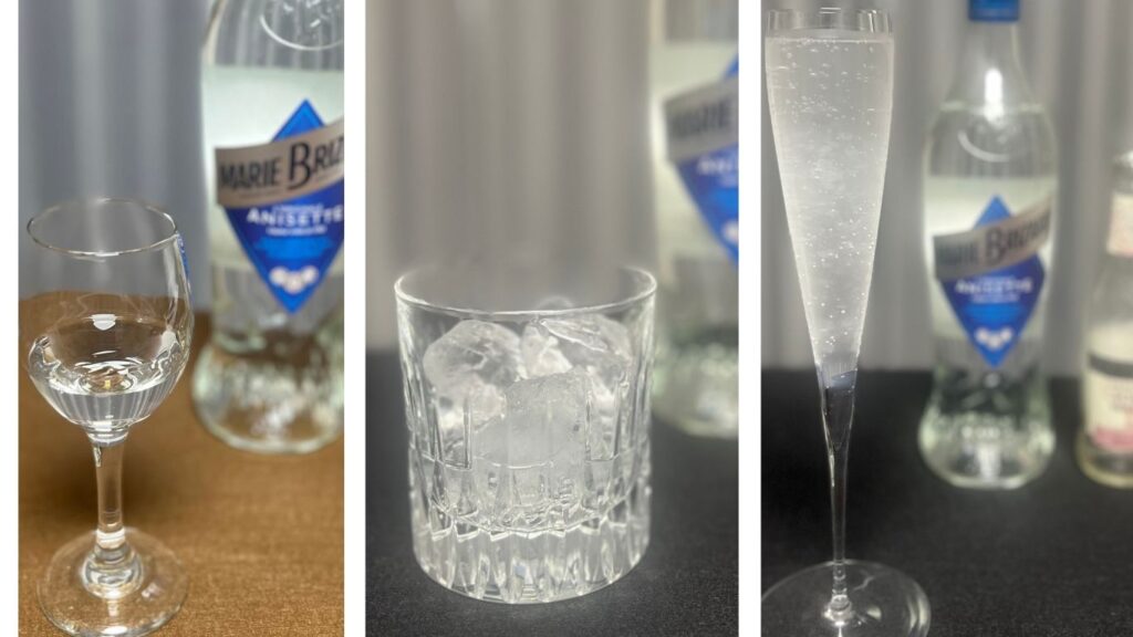 アニゼット　飲み方　写真
