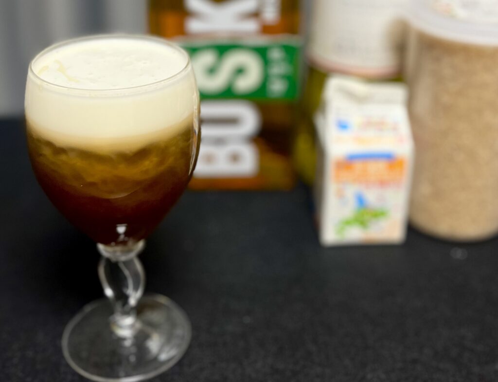 アイリッシュコーヒー　作り方　アレンジレシピ　写真