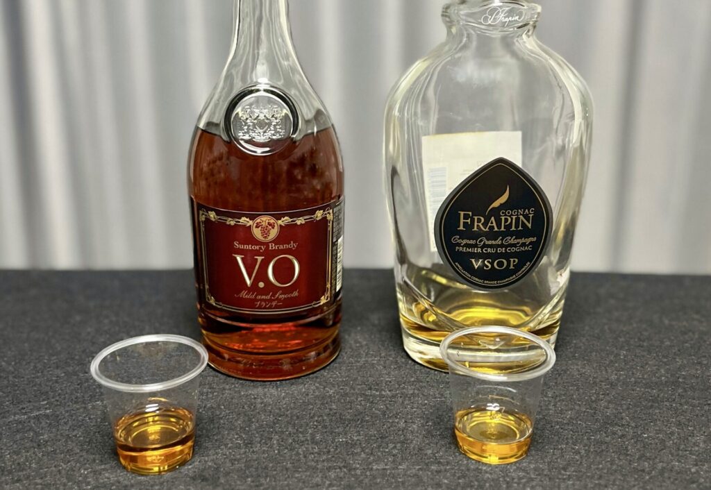 サントリーVO フラパン 比較 写真