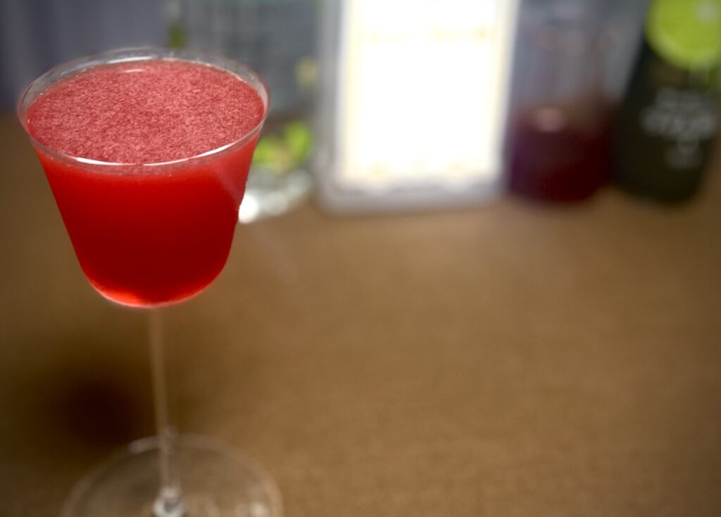 コスモポリタン　ピスコワカー　カクテルレシピ　写真