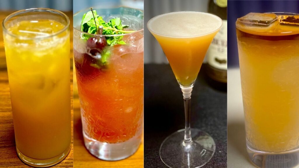 ダークラム　カクテル　レシピ　写真